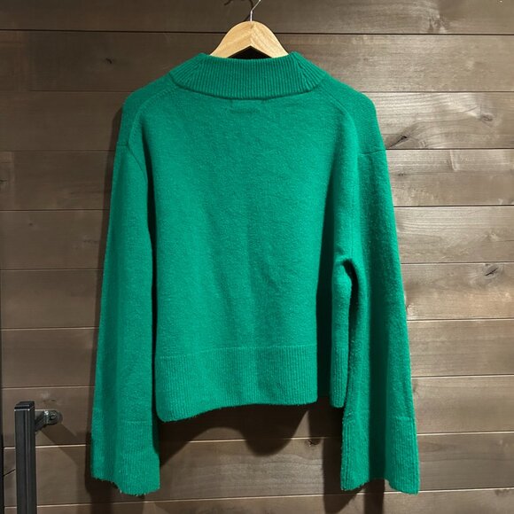 J CREW Chunky Crewneck Sweater Supersoft Yarn Sz M - Picture 4 of 5